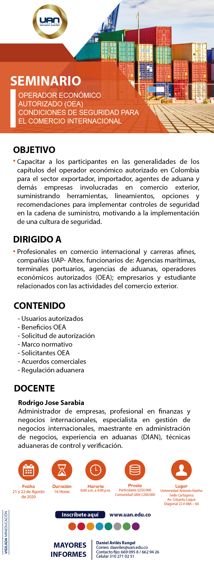OEACondicionesSeguridadComercioInternacional Cartagena2020 M
