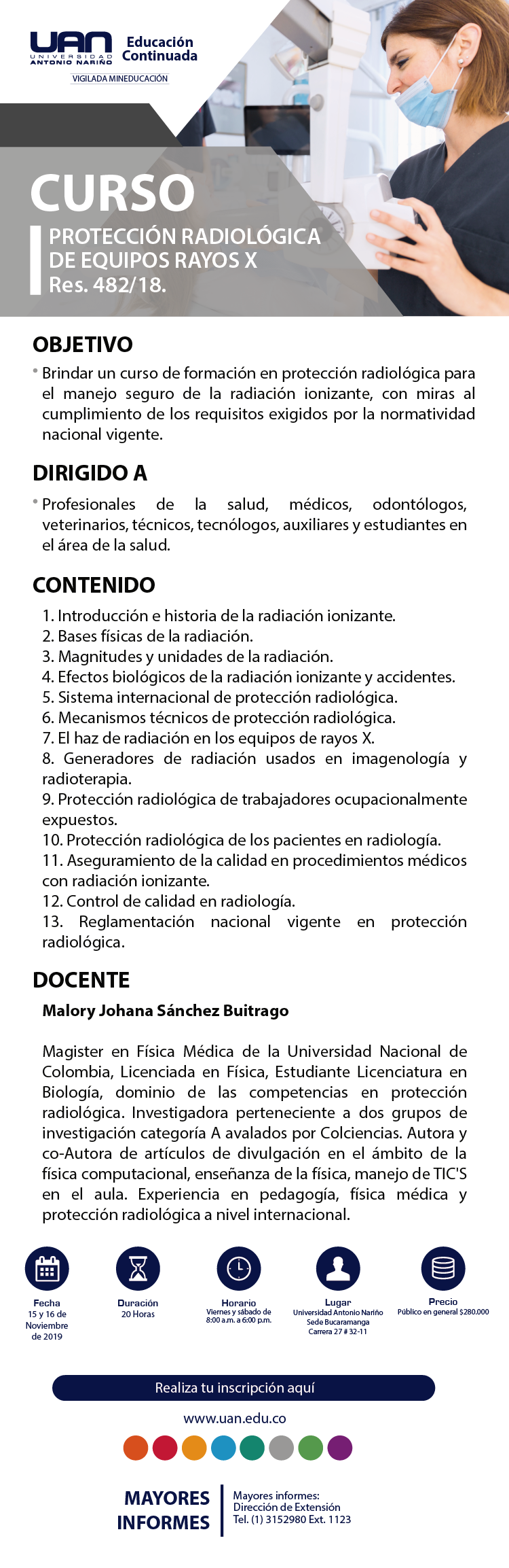 ProteccionRadiologicaEquiposRayosX Bucaramanga2019Vr5 M