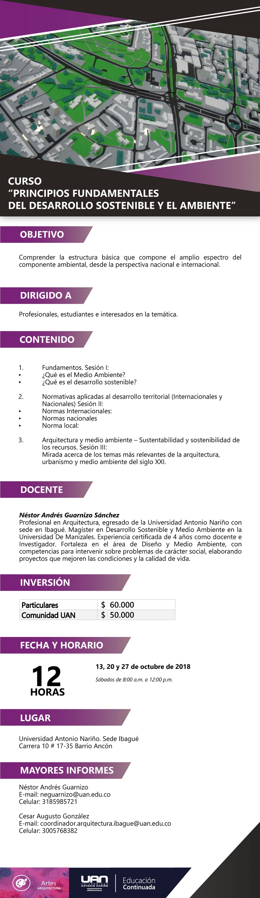 MailingCursoPrincipiosFundamentalesDesarrolloSostenible Ibague2018