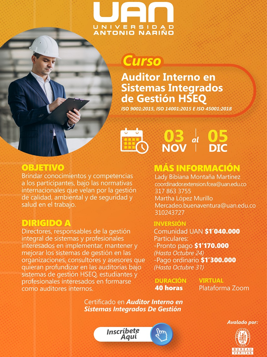 AuditorInternoSistemasIntegradosGestionHSEQ BuenaventuraVirtual2023 M