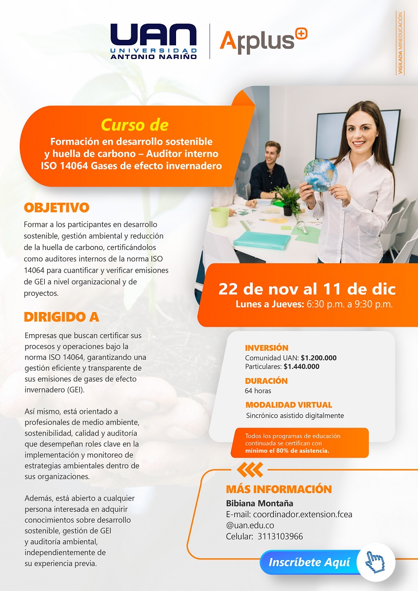 FormacionDesarrolloSostenibleHuellaCarbonoAuditorInterno FedermanVirtual M