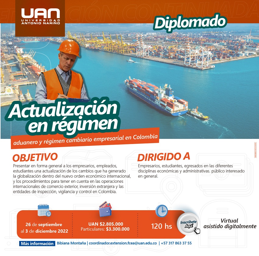 ActualizacionRegimenAduaneroRegimenCambiarioColombia FedermanVirtual2022 M