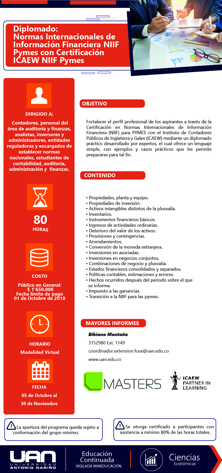 MailingDiplomadoNIIFPymesCertificacionICAEWNIIFPymes Virtual2018