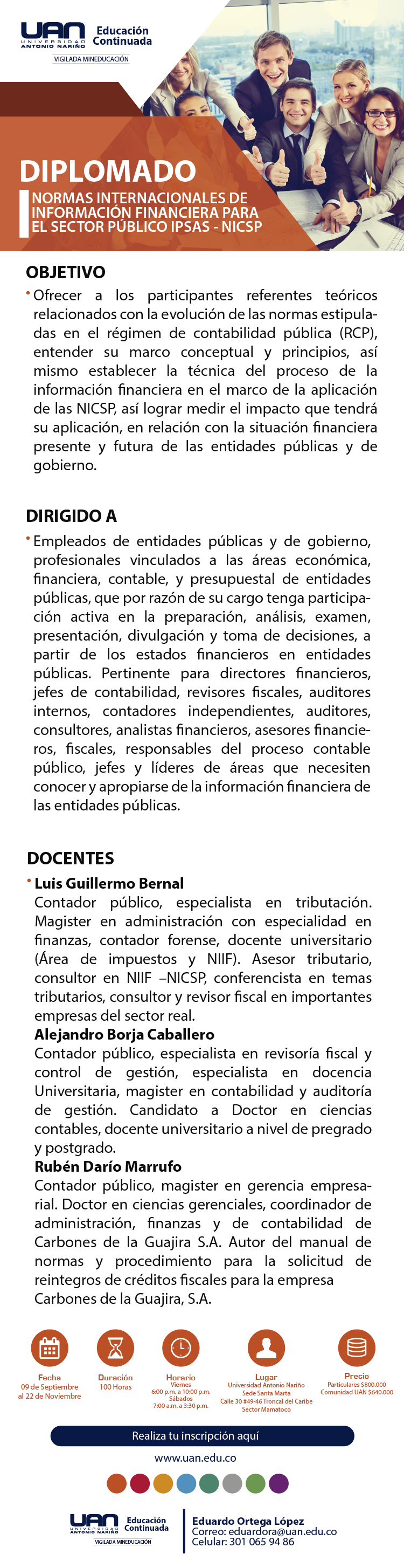 NIIFSectorPublicoIPSAS NICSP SantaMarta2019 M