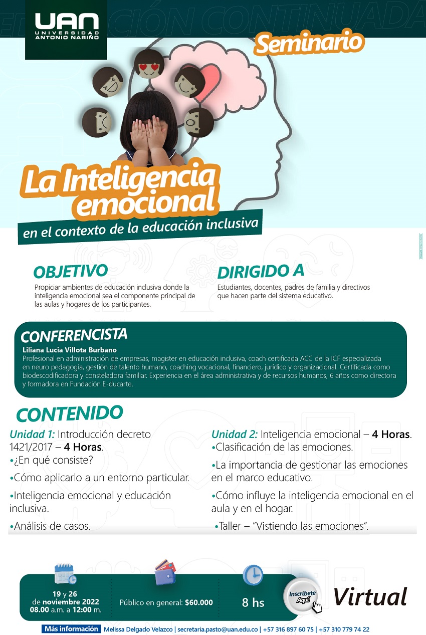 InteligenciaEmocionalContextoEducacionInclusiva PastoVirtual M