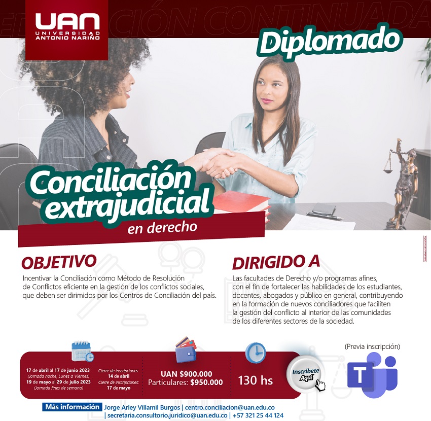 ConciliacionExtrajudicialDerecho FedermanVirtual2023 M