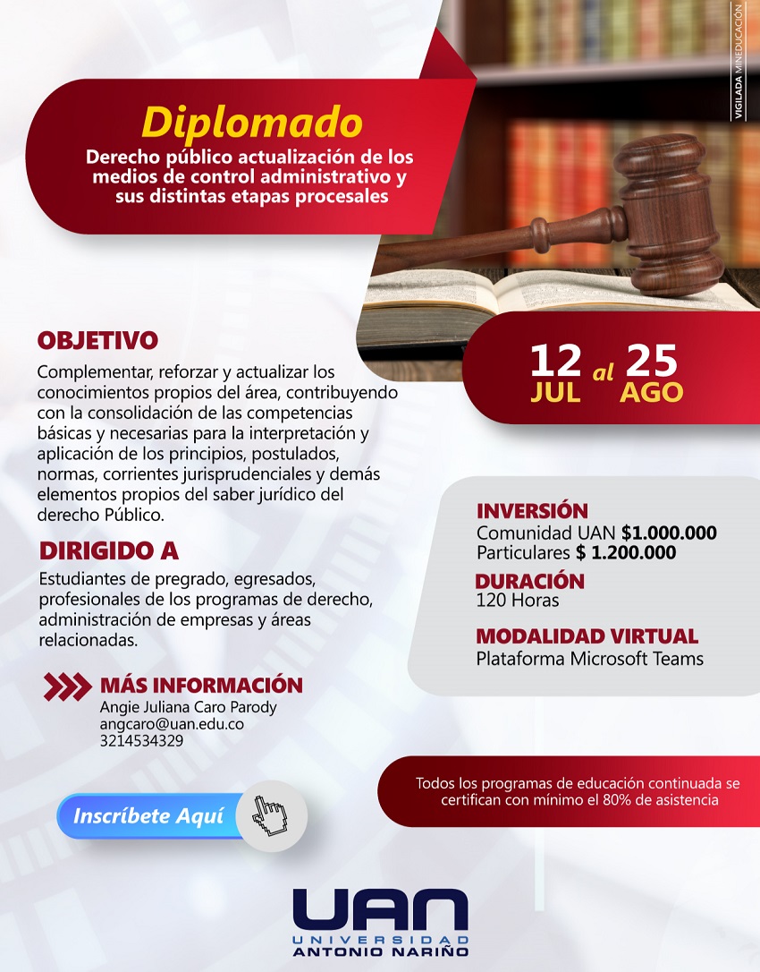 DerechoPublicoActualizacionMediosControlAdministrativo NeivaVirtual M