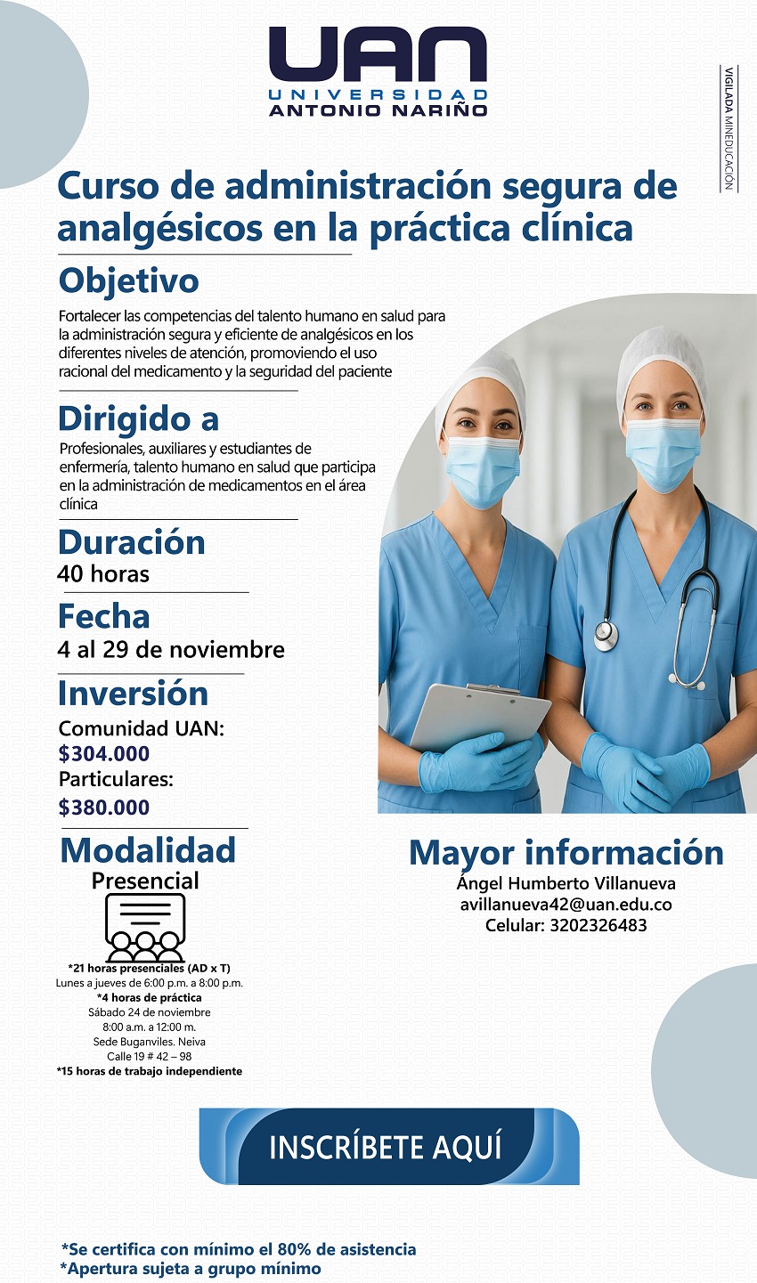 AdministracionSeguraAnalgesicosPracticaClinica NeivaPresencial M