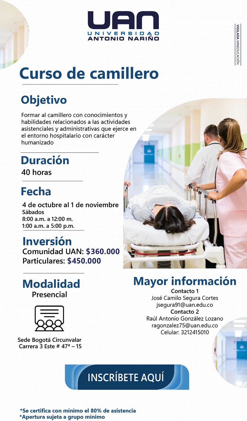 Camillero CircunvalarPresencial M