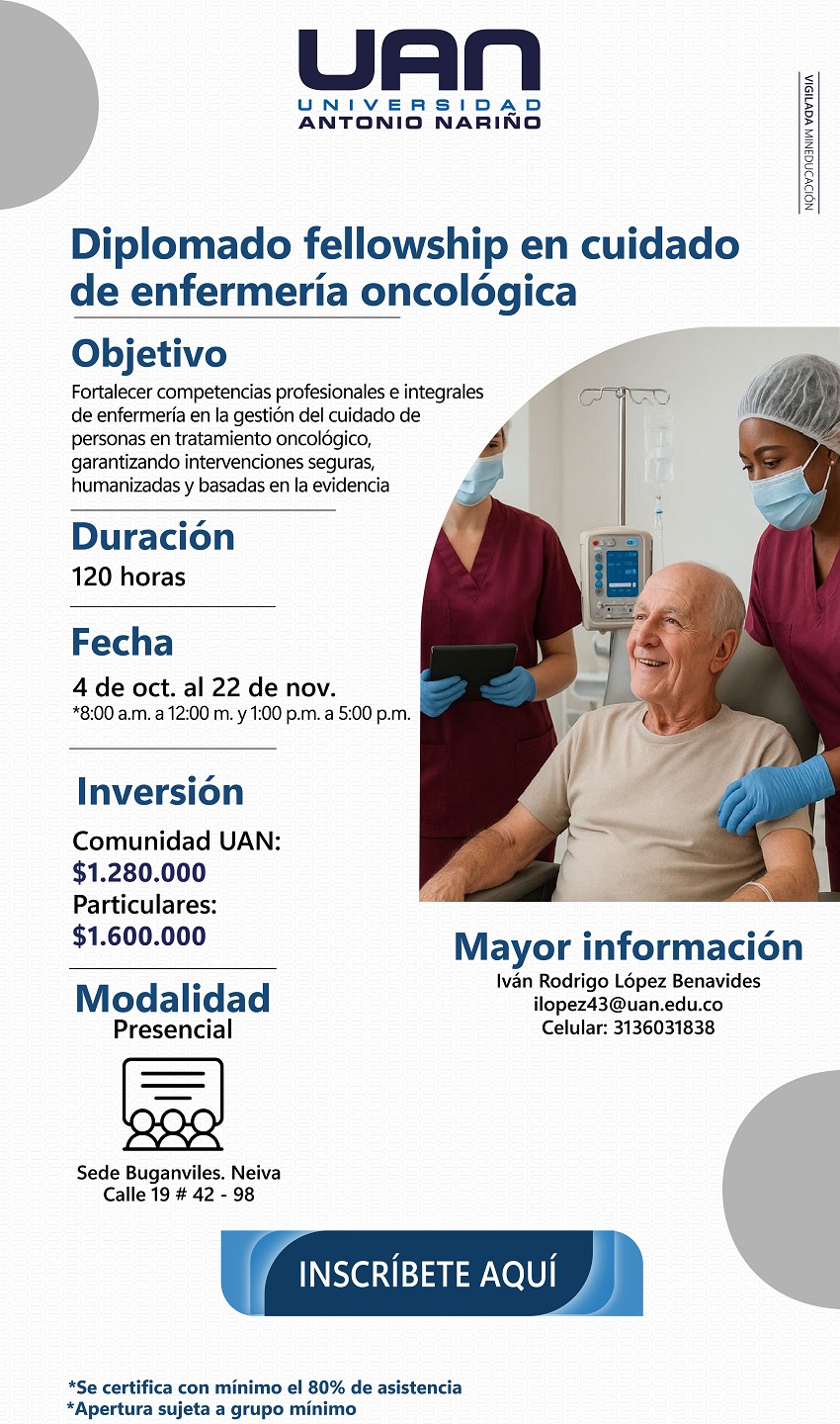 FellowshipCuidadoEnfermeriaOncologica NeivaPresencial M