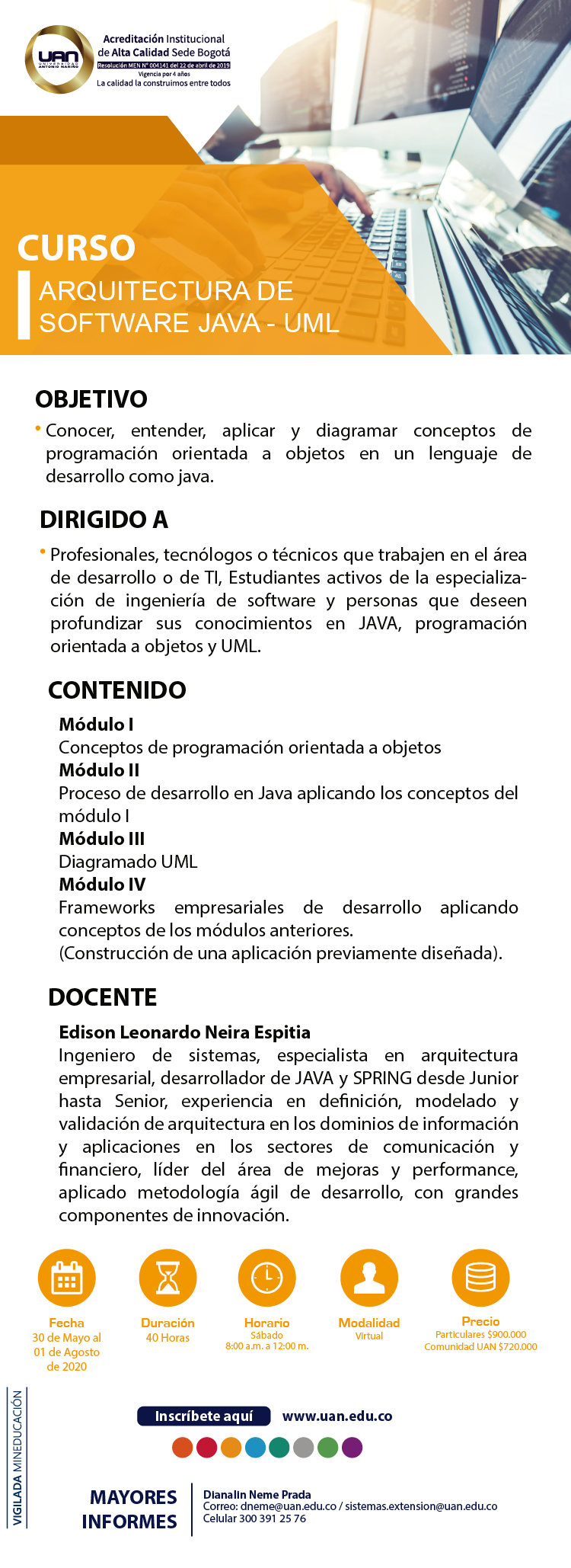 ArquitecturaSoftwareJAVAUML Virtual2020 M
