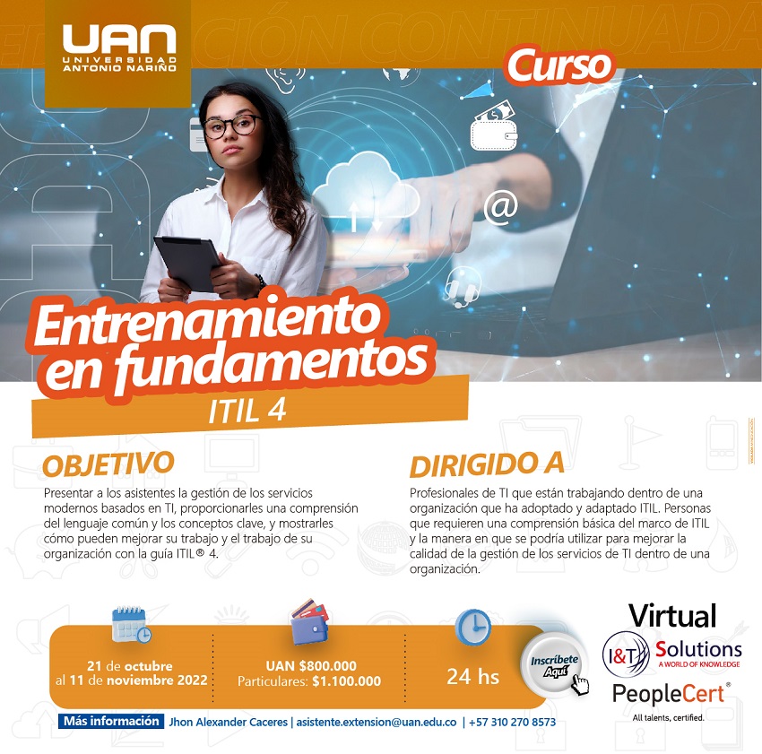 EntrenamientoFundamentosITIL4 SurVirtual2022 M
