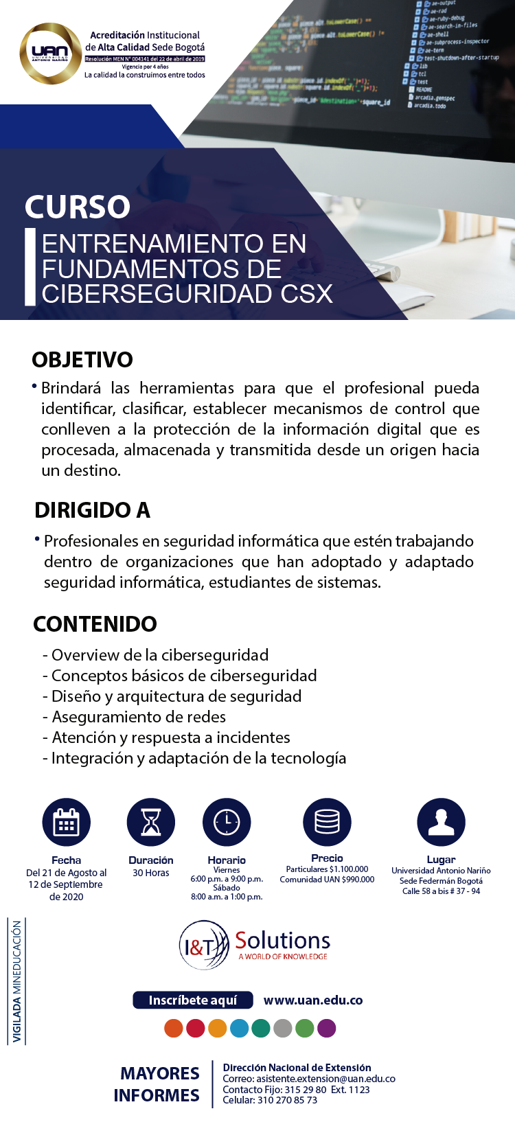 EntrenamientosFundamentosCiberseguridadCSX Federman2020 M