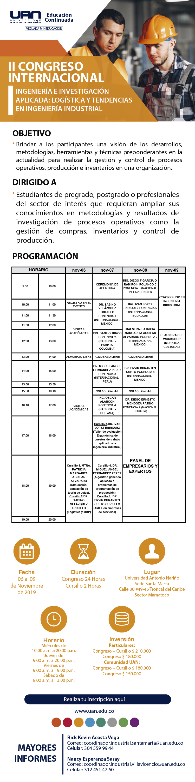 IngenieriaInvestigacionAplicada SantaMarta2019 M