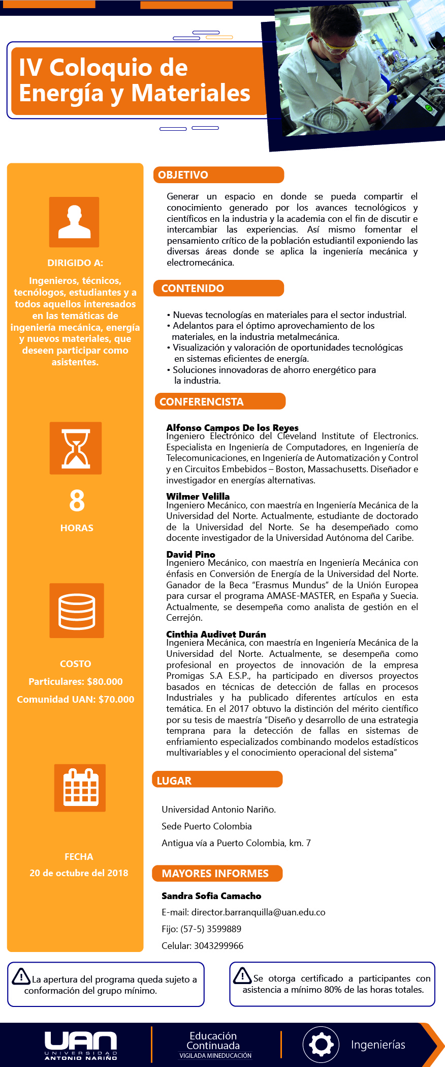 Mailing4toColoquioEnergiaMateriales PuertoColombia2018