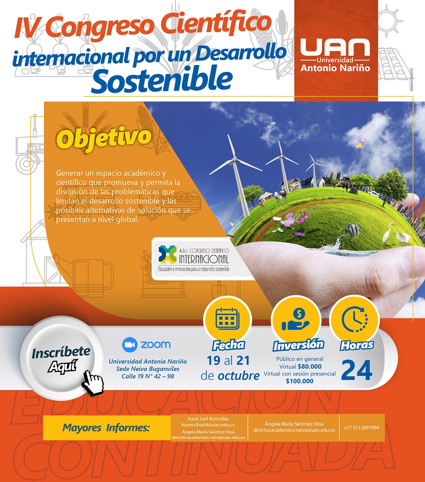 IVCongresoCientificoInternacionalDesarrolloSostenible NeivaPresencial M