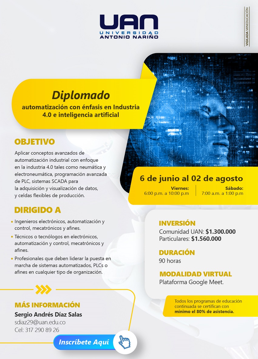 AutomatizacionEnfasisIndustria4 0InteligenciaArtificial SurVirtual2025 M