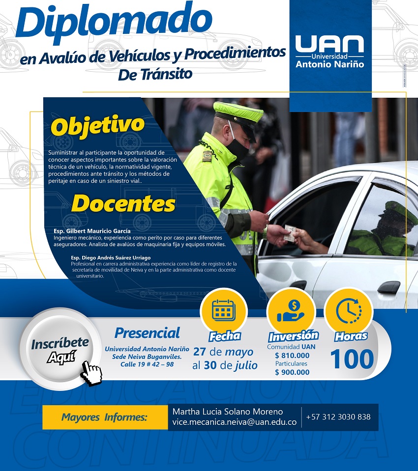 AvaluoVehiculosProcedimientoTransito NeivaPresencial2022 M