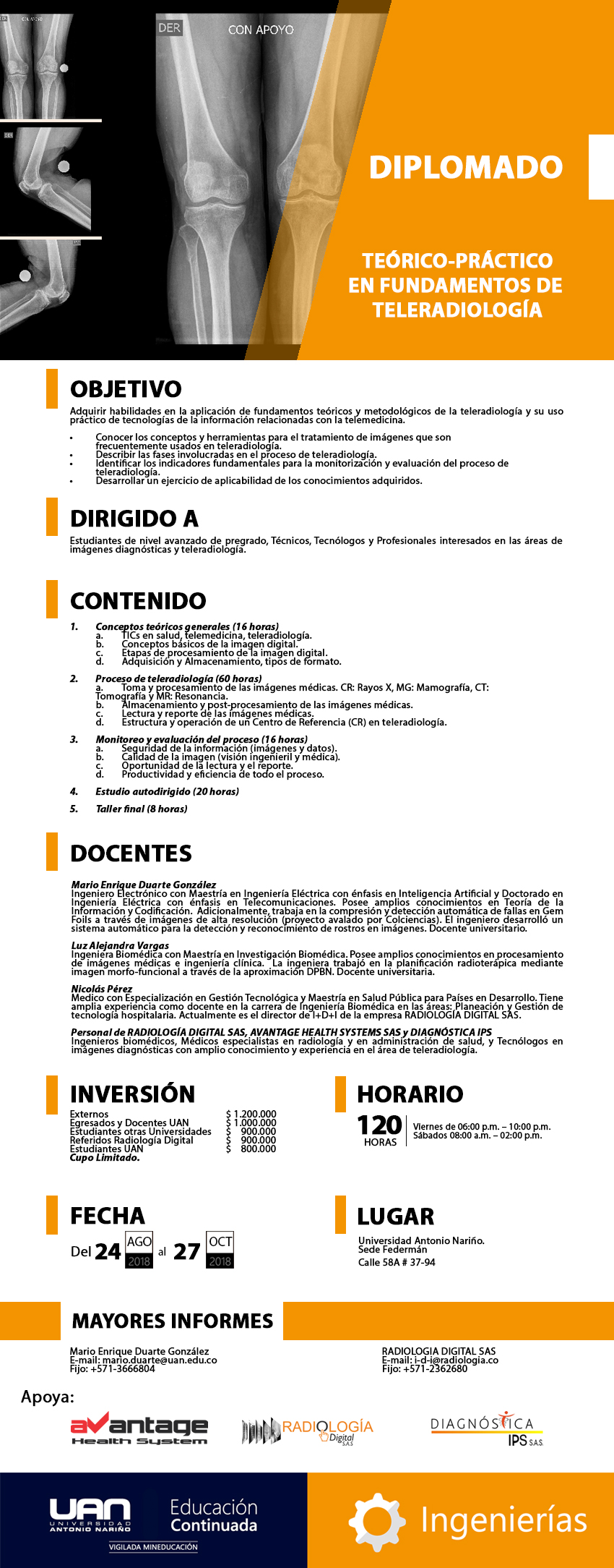 MailingDiplomadoteoricoPracticoFundamentosTeleradiologia Federman2018