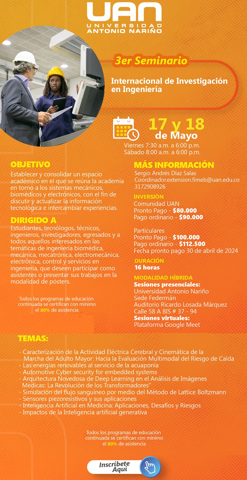 3erSeminarioInternacionalInvestigacionIngenieria SurHibrida M