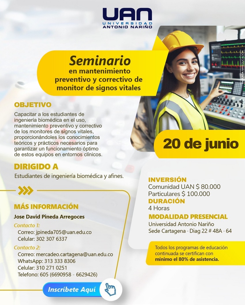 MantenimientoPreventivoCorrectivoMonitorSignosVitales CartagenaPresencial2025 M
