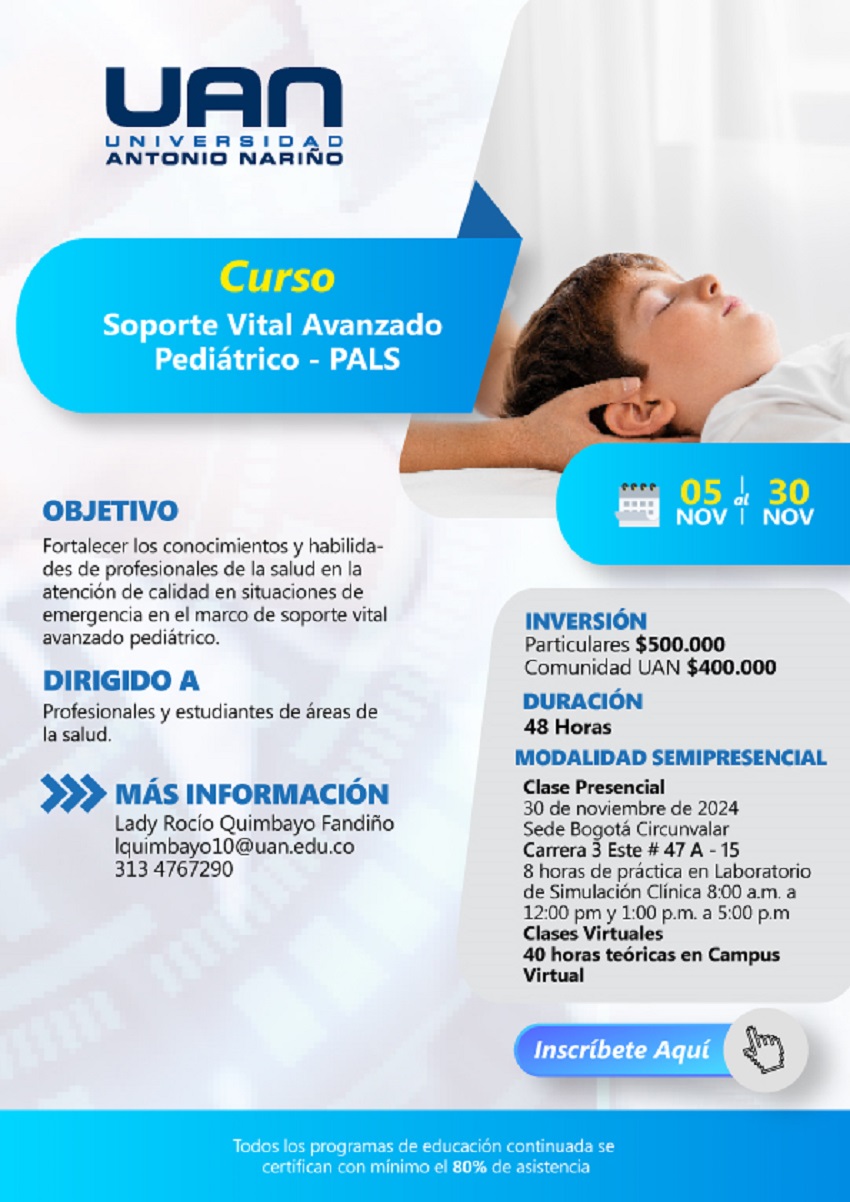 SoporteVitalAvanzadoPediatrico PALS CircunvalarSemipresencial M