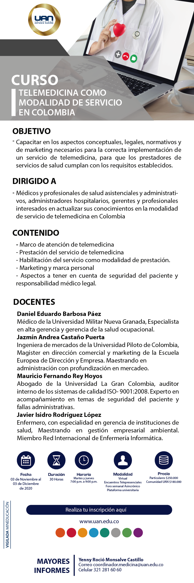 TelemedicinaModalidadServicioColombia CircunvalarVirtual2020 M