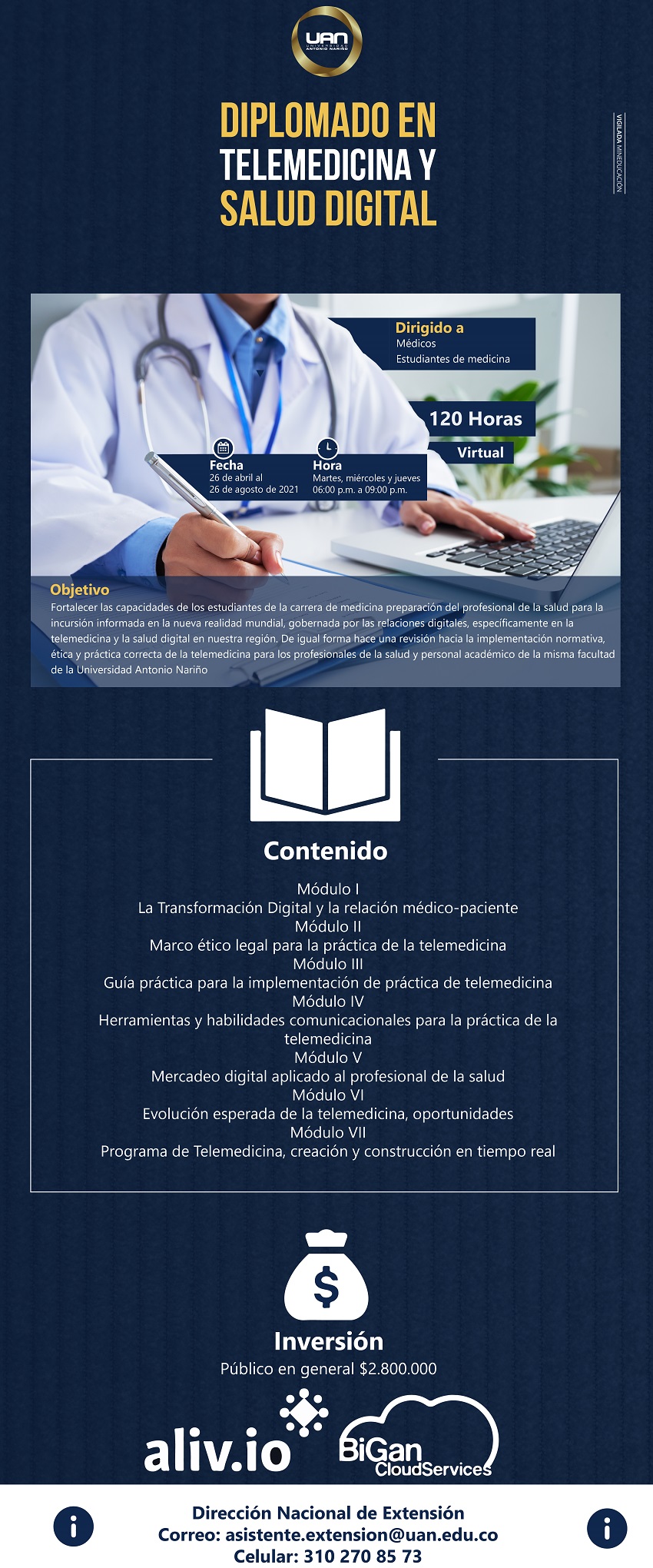 TelemedicinaSaludDigital CircunvalarVirtual2021 M