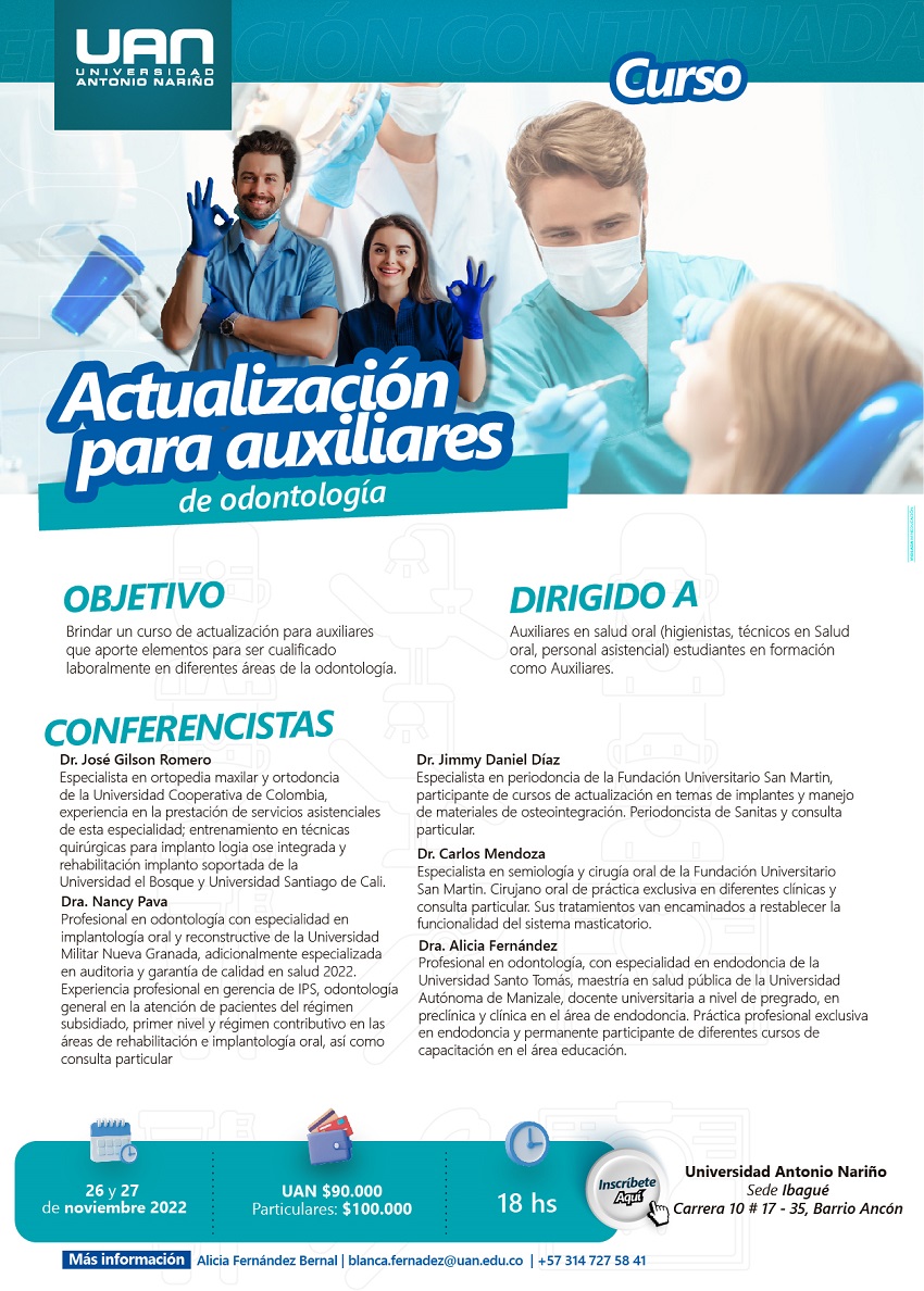 ActualizacionAuxiliaresOdontologia IbaguePresencial2022 M