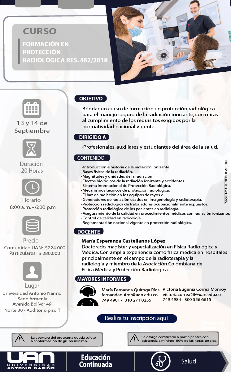 FormacionProteccionRadiologica Armenia2019 M