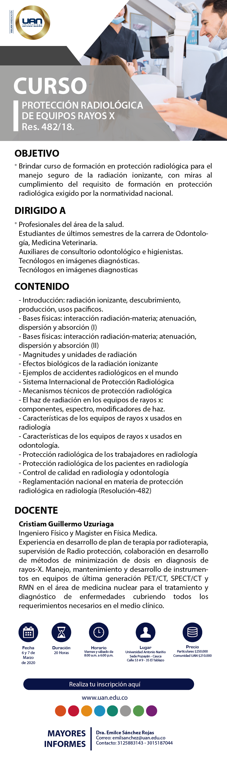 ProteccionRadiologicaEquiposRayosX Popayan1 2020 M