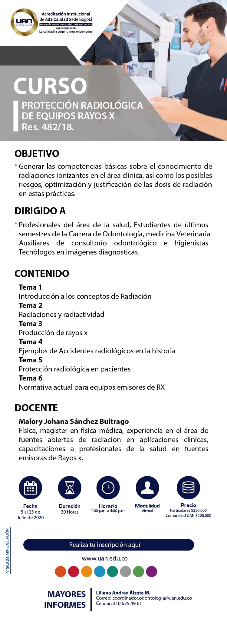 ProteccionRadiologicaEquiposRayosX Virtual2020 M