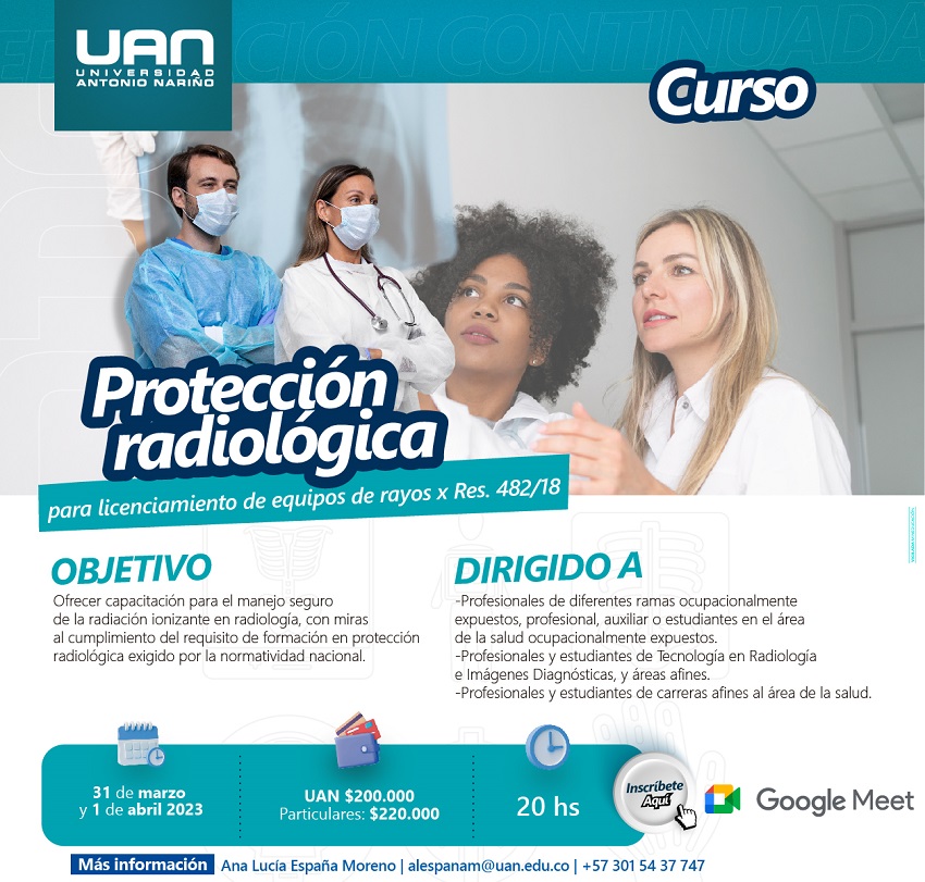 ProteccionRadiologicaLicenciamientoEquiposRayosX BuaramangaVirtual1 2023 M