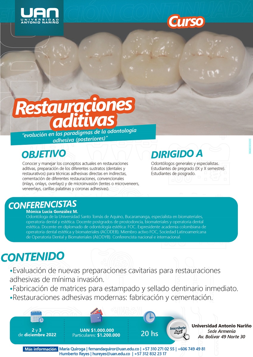 RestauracionesAditivas ArmeniaPresencial M