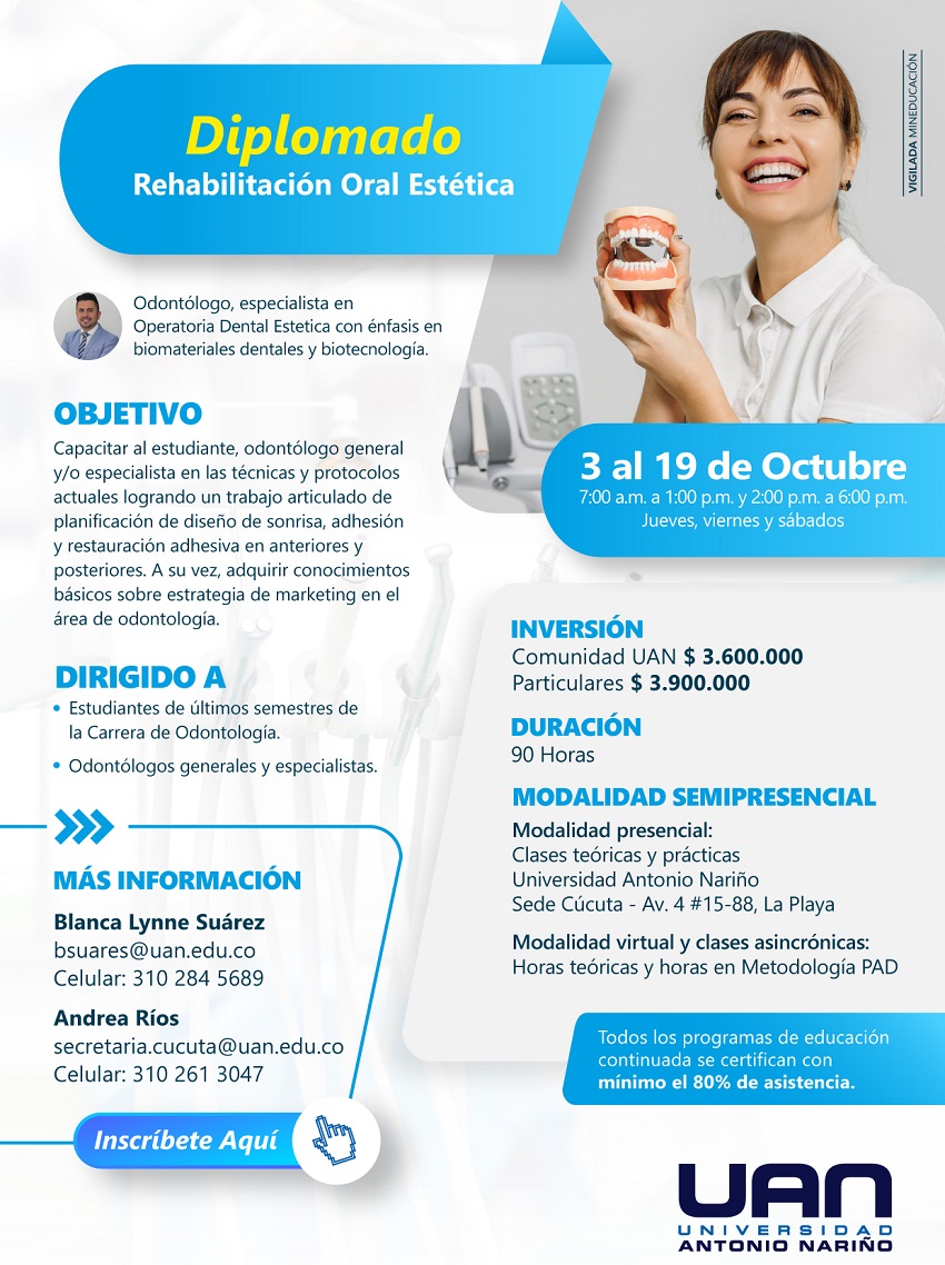RehabilitacionOralEstetica CucutaSemipresencial M