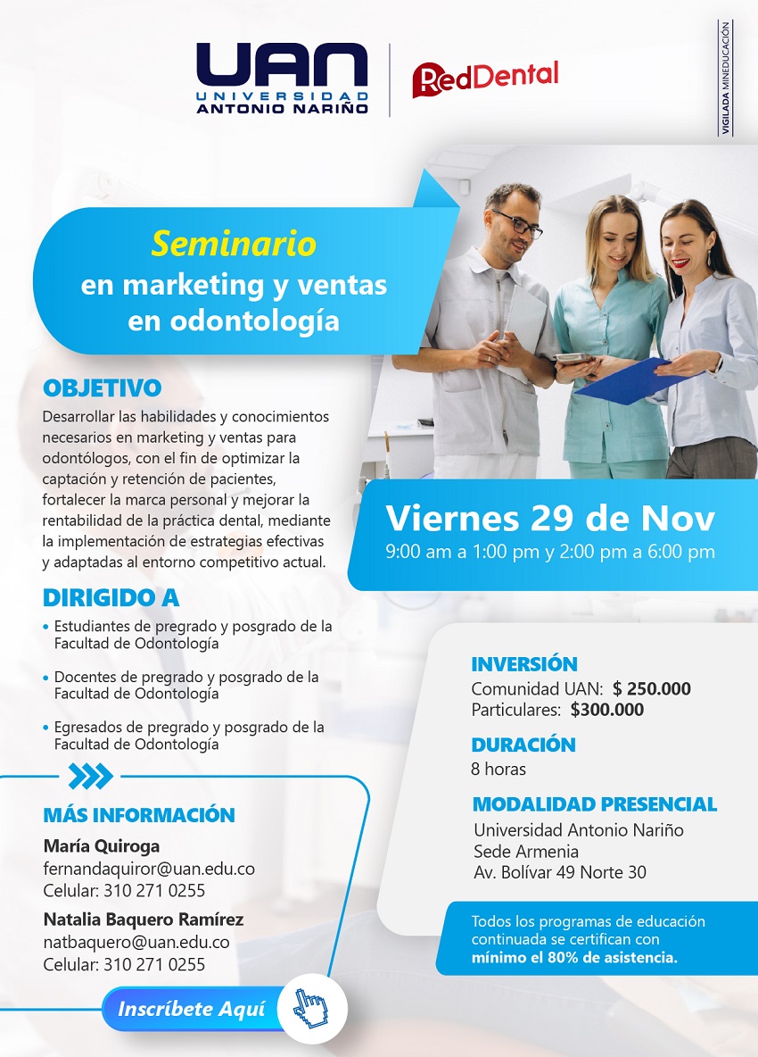MarketingVentasOdontologia ArmeniaPresencial M