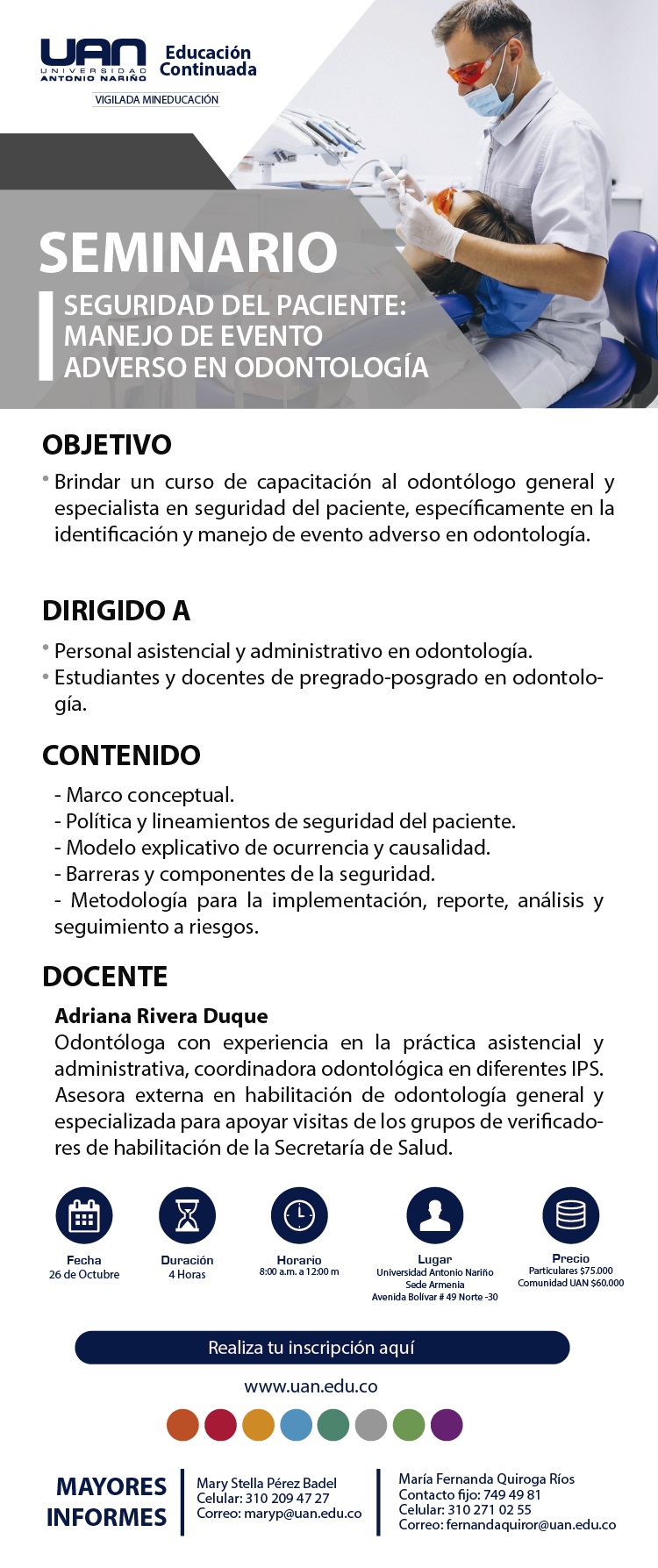 SeguridadPacienteManejoEventoAdverso Armenia2019 M