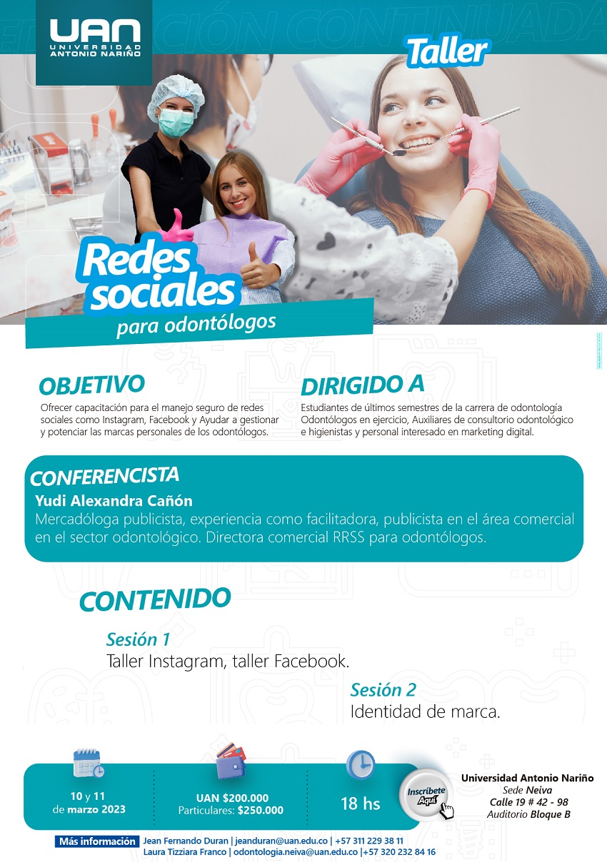 RedesSocialesOdontologos NeivaPresencial2023 M