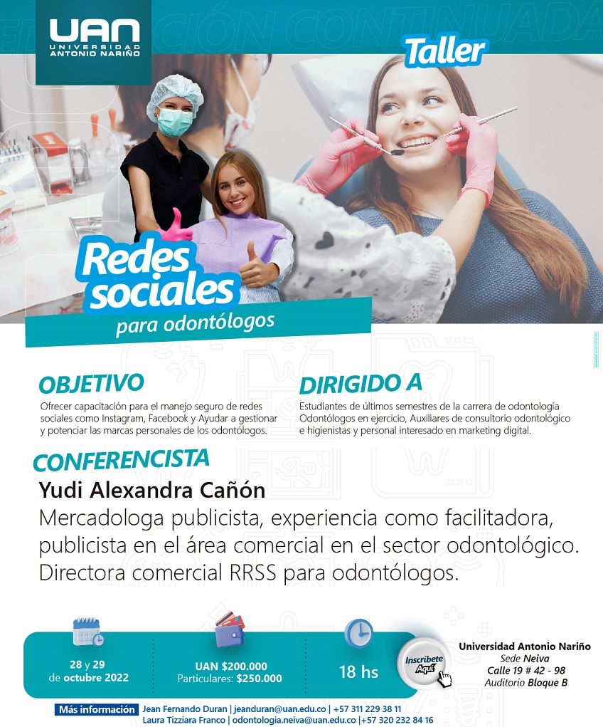 RedesSocialesOdontologos NeivaPresencial M