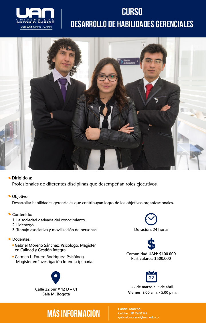 CursoDesarrolloHabilidadesGerenciales Sur2019 Mailing