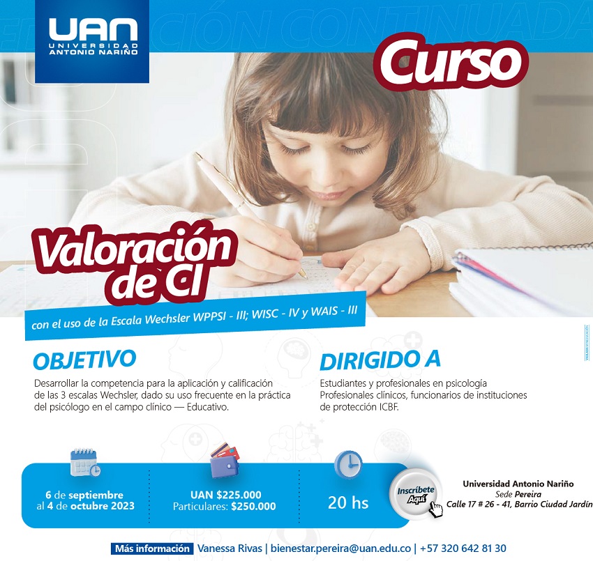 ValoracionCIUsoEscalaWechler PereiraPresencial M