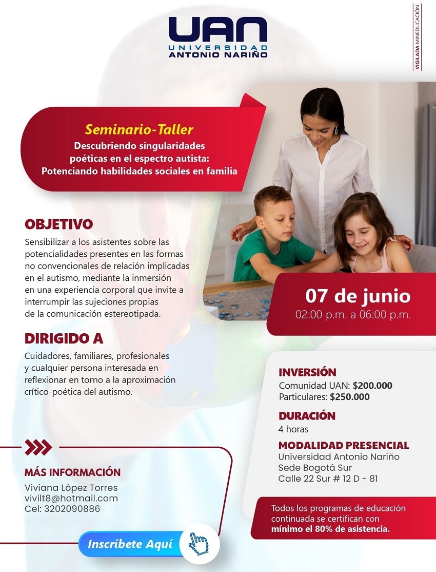 DescubriendoSingularidadesPoeticasEspectroAutista SurPresencial M