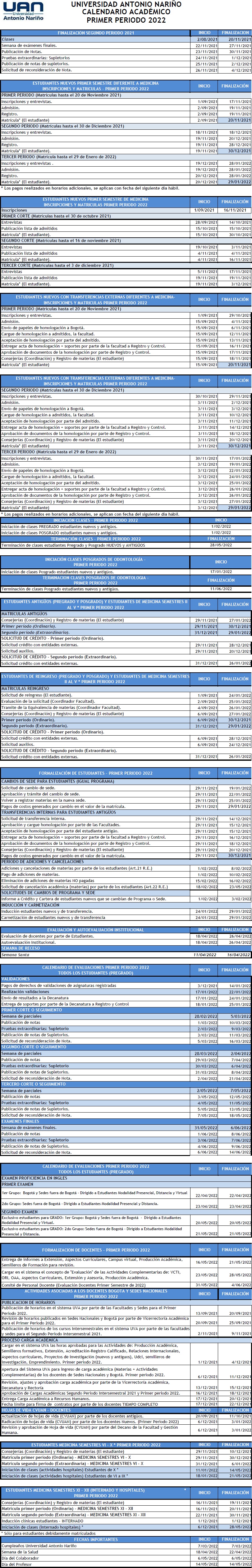 CalendarioAcademico 1 2022