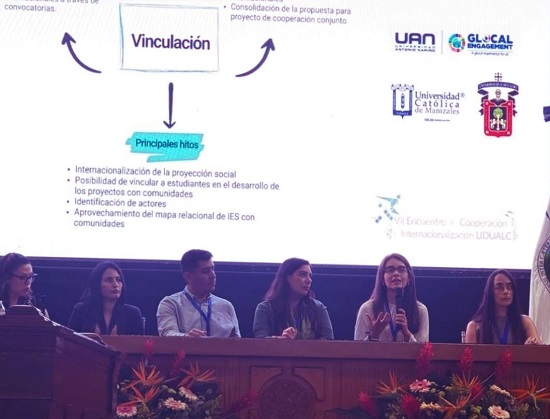 Participación institucional en el VII Encuentro de Cooperación e Internacionalización