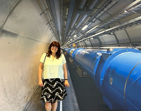 La UAN fortalece su presencia internacional en física de altas energías: Dra. Gabriela Navarro visita el CERN y participa en encuentro ATLAS