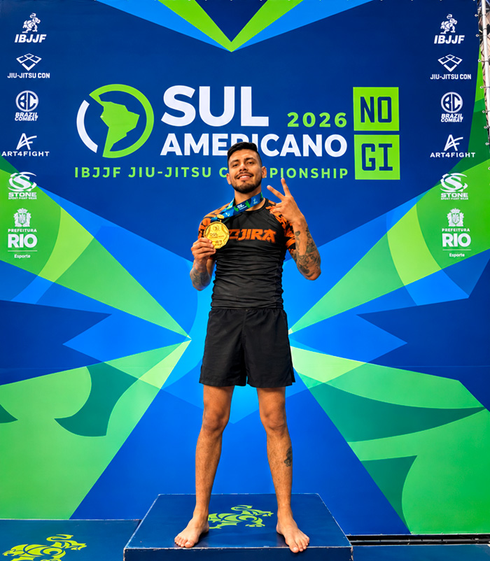 Cristian Cupajita representa a la UAN y conquista el oro en Brasil