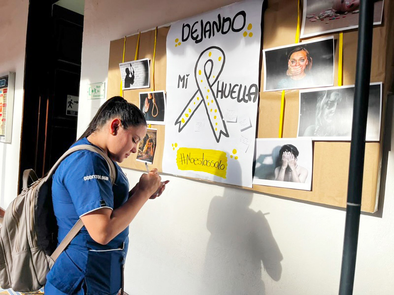 Cúcuta se une a la prevención del suicidio con una jornada de sensibilización