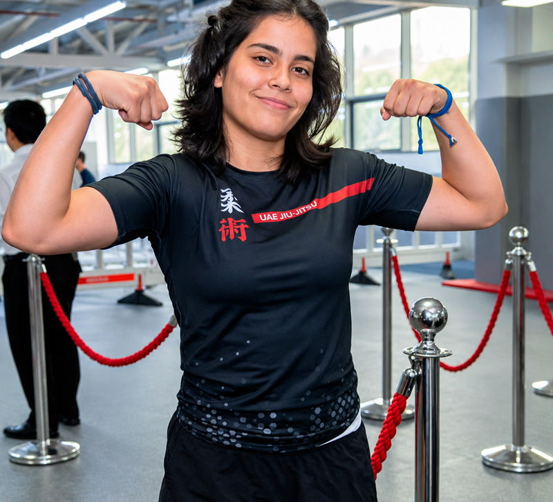Estudiante de Bioquímica de la UAN representó a Colombia en el World Championships 2026 de Jiu Jitsu