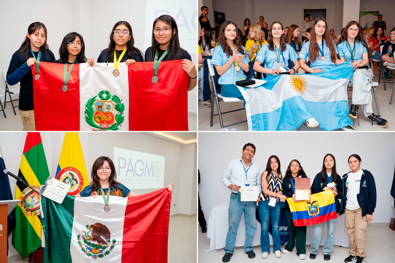 La PAGMO 2026 premia la excelencia matemática con medallas para jóvenes de América Latina
