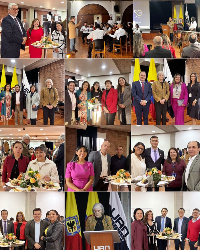 Universidad Antonio Nariño conmemoró el Día de los Fundadores en el marco de sus 50 años de historia